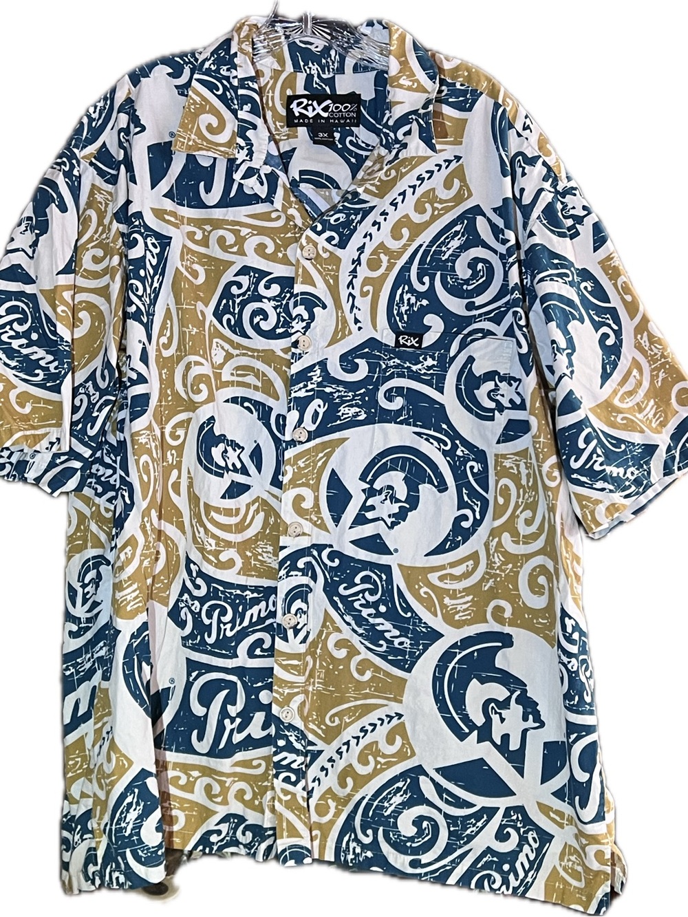 RiX Primo Beer Button Down